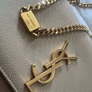 Ysl hand bag Kate medium gold hardware used great condition
